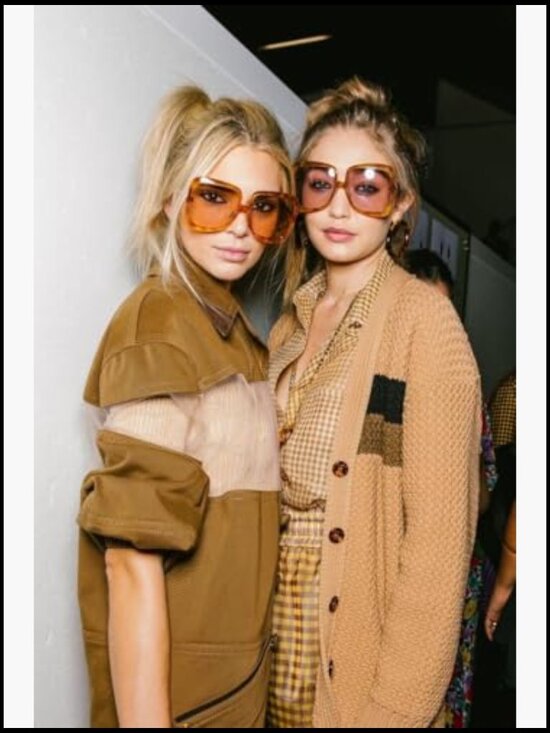Polarized Oversized Square Sunglasses Retro Vintage Shades main image 4